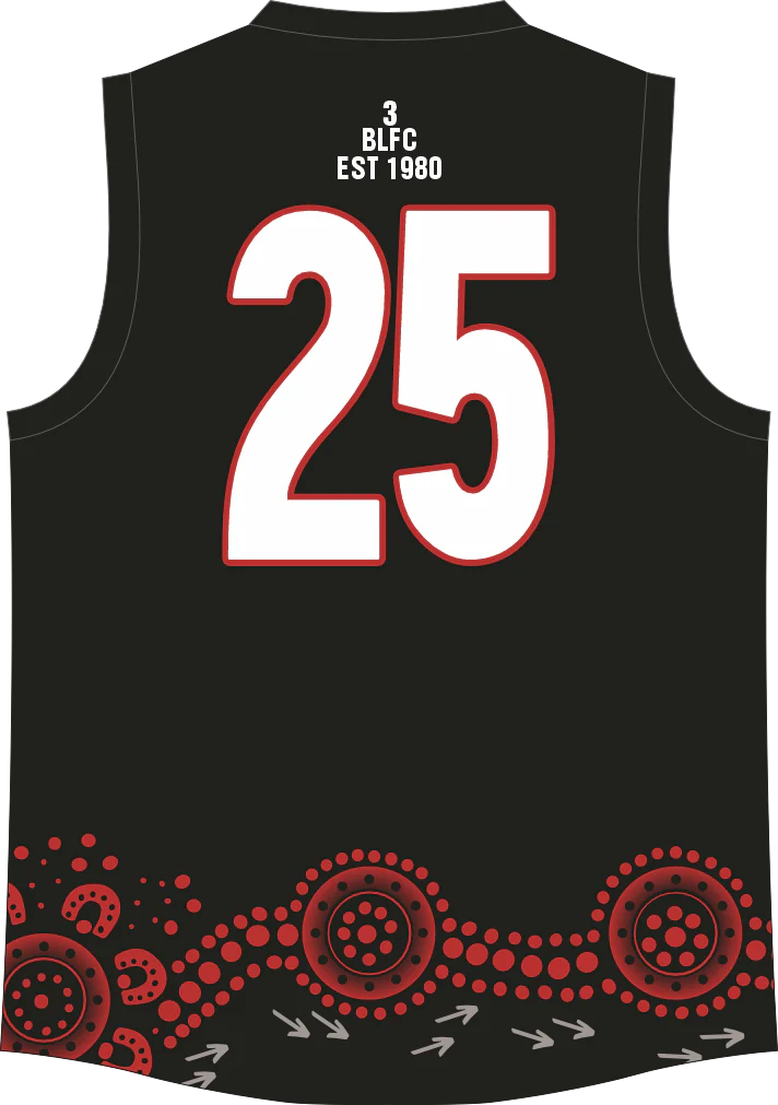 PFL25 Bullcreek Leeming FC | BA Womens NAIDOC Guernsey - Image 2