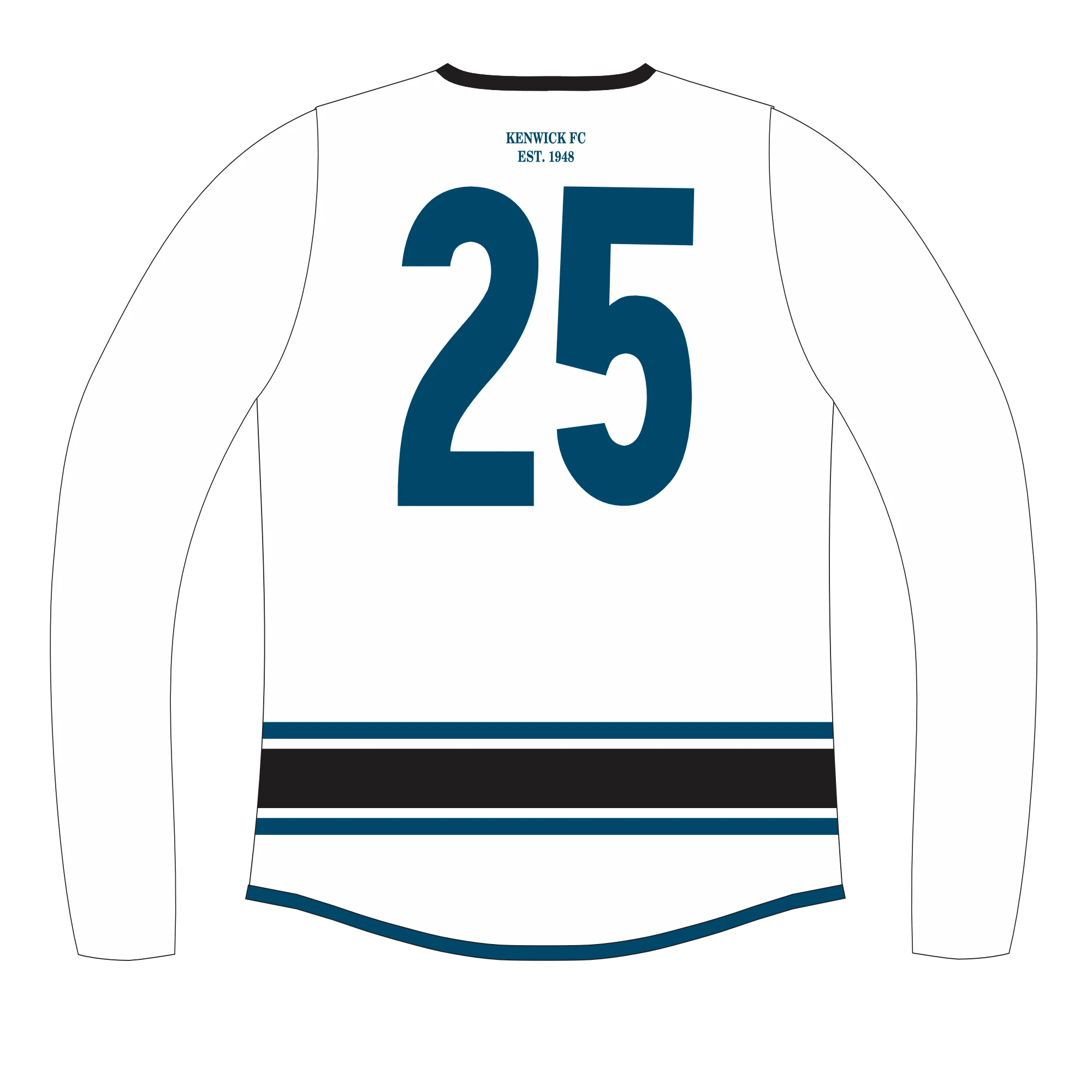 PFL25 Kenwick FC | NB League & Reserves Long Sleeve Reversible Guernsey - Image 4