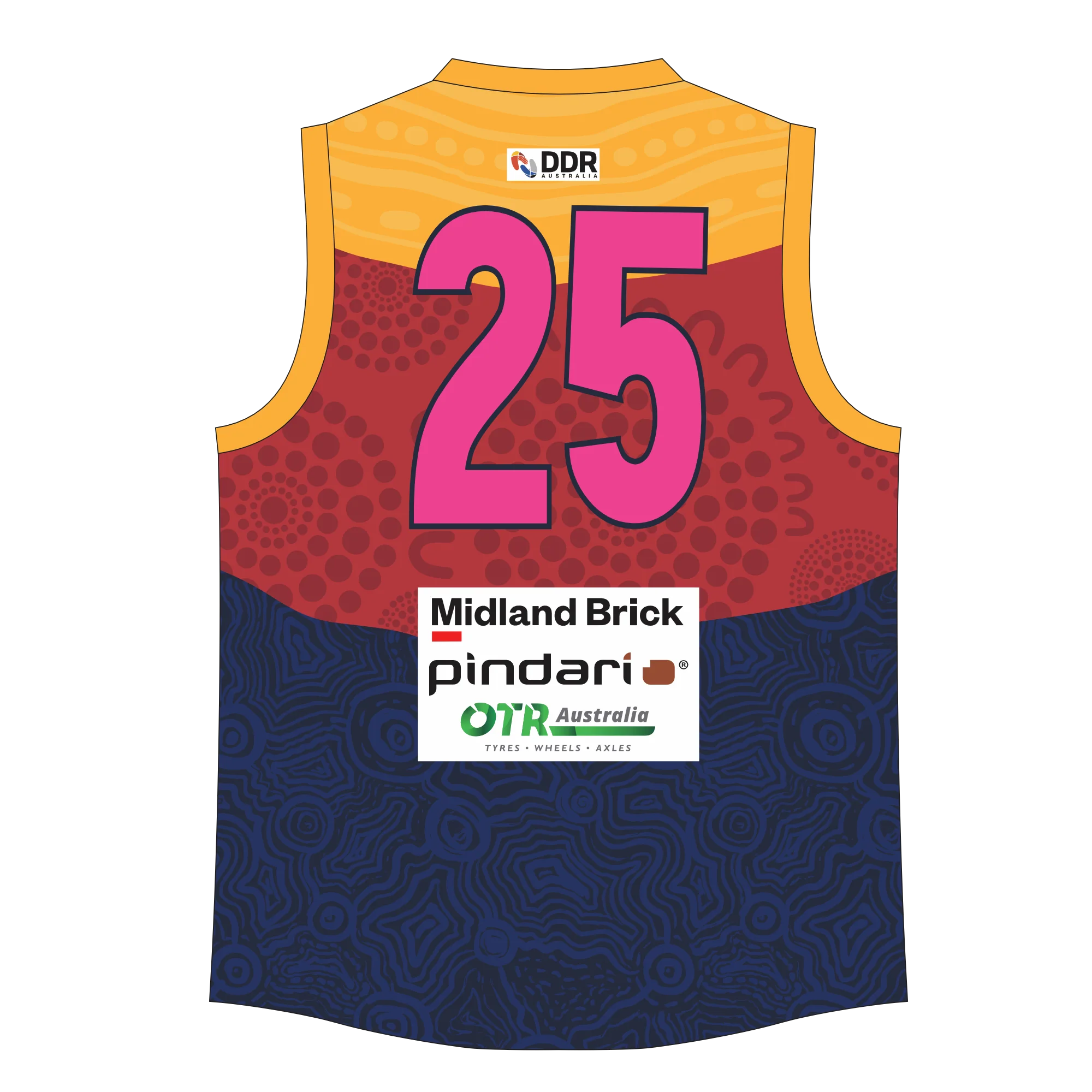 PFL25 Koongamia FC | BA Womens Indigenous Guernsey - Image 2