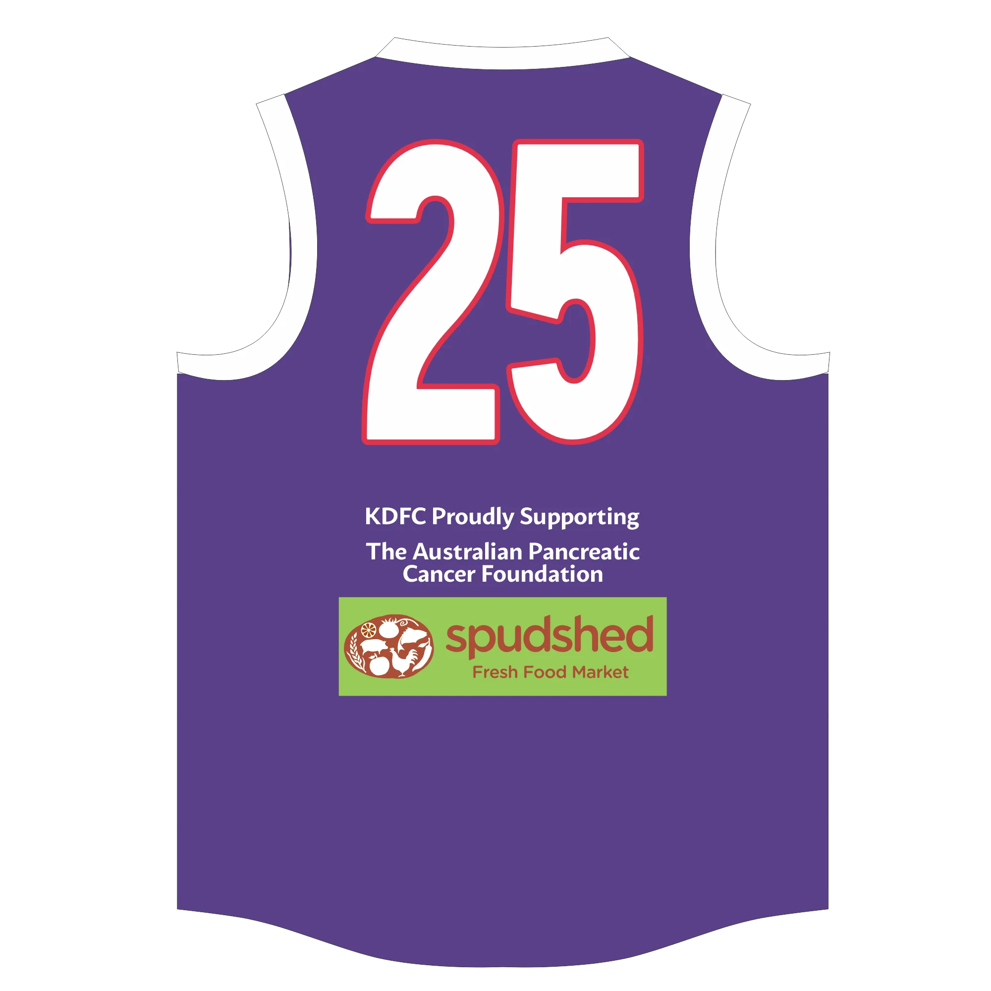 PFL25 Kwinana FC | Mens Pankind Spudshed Guernsey LOCAL - Image 2