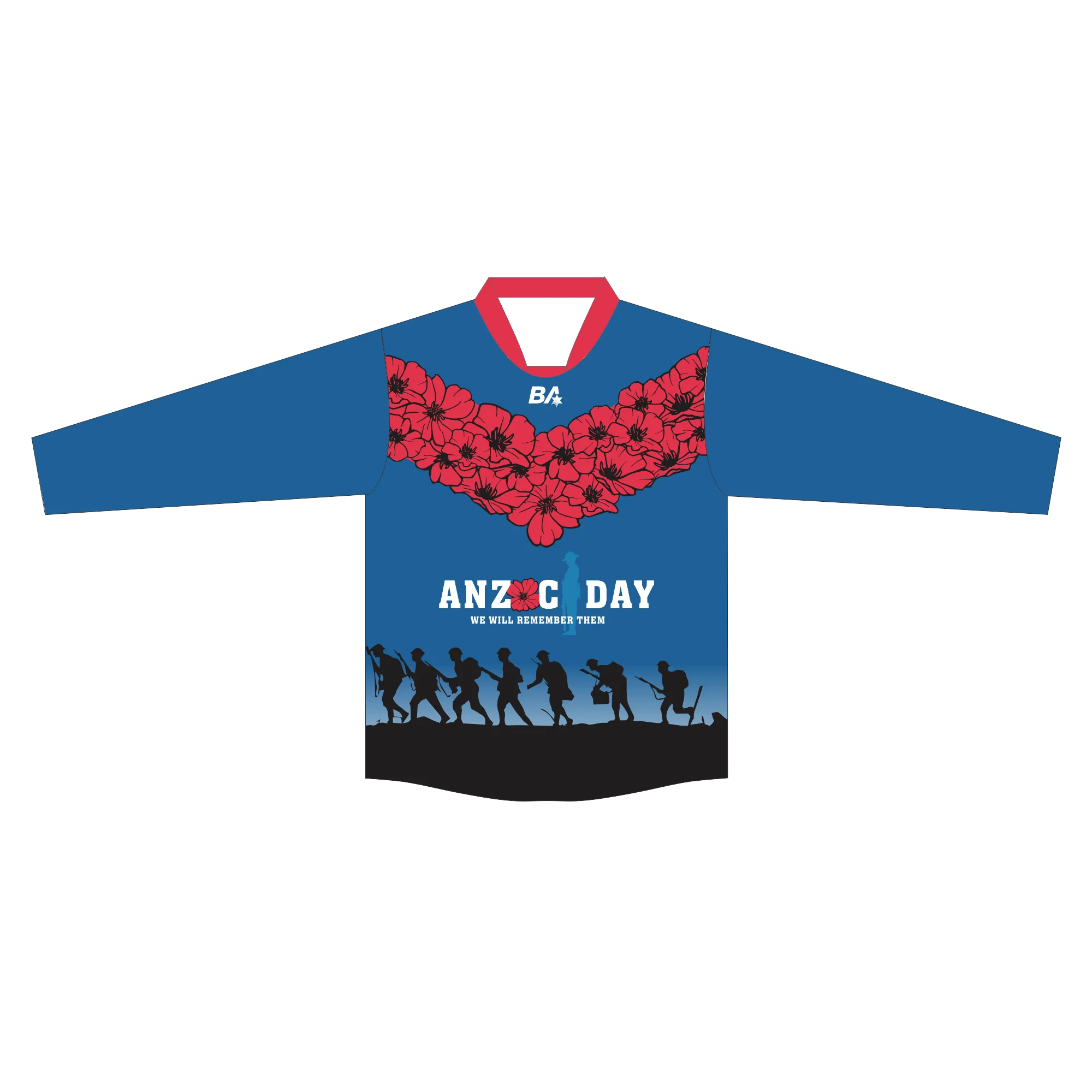 PFL25 Kwinana FC | Mens Reservesa Anzac LS Guernsey LOCAL