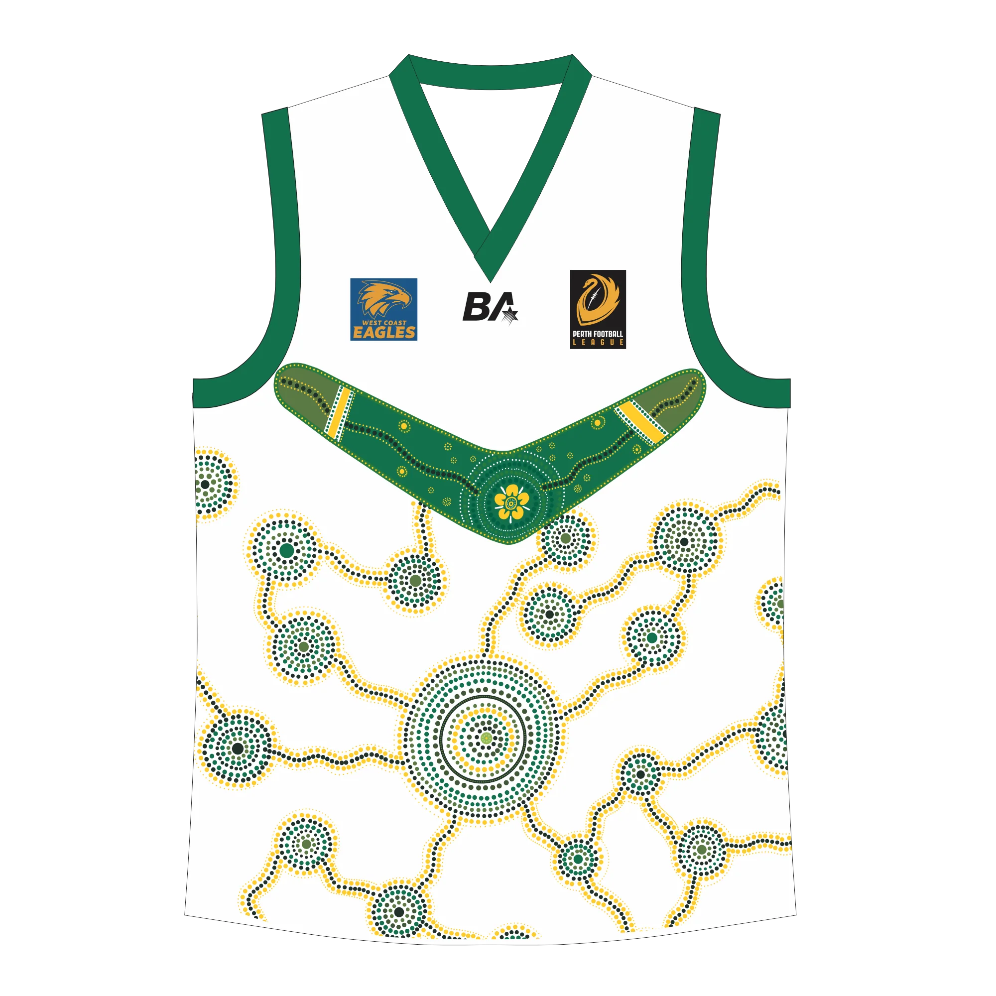 PFL25 Melville FC | BA Womens Reserves Indigenous Guernsey