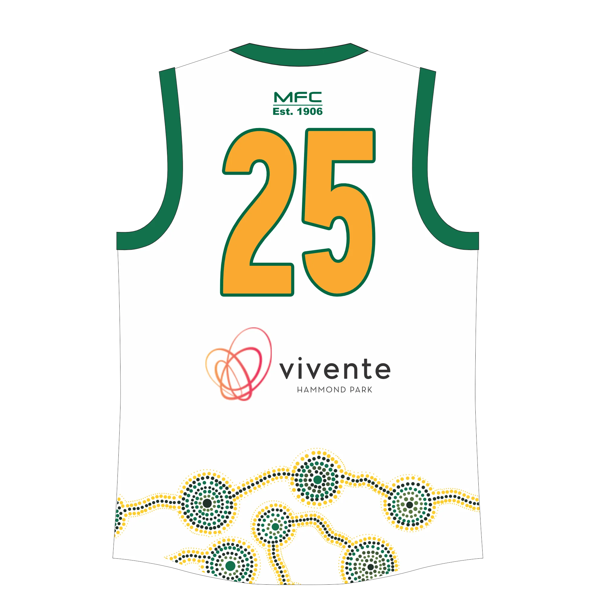 PFL25 Melville FC | BA Womens Reserves Indigenous Guernsey - Image 2