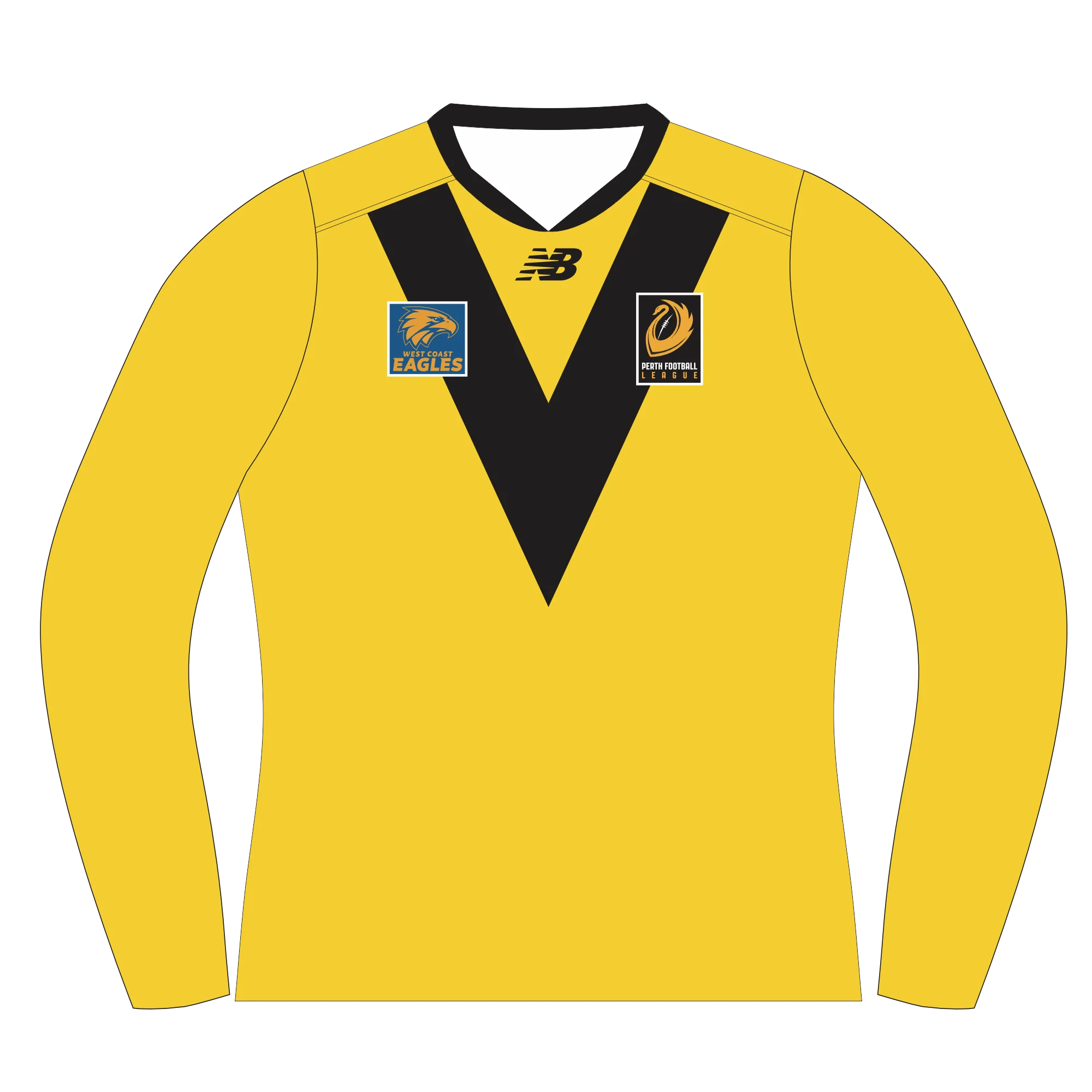 PFL25 Swan Athletic FC | NB Mens League Long Sleeve Guernsey