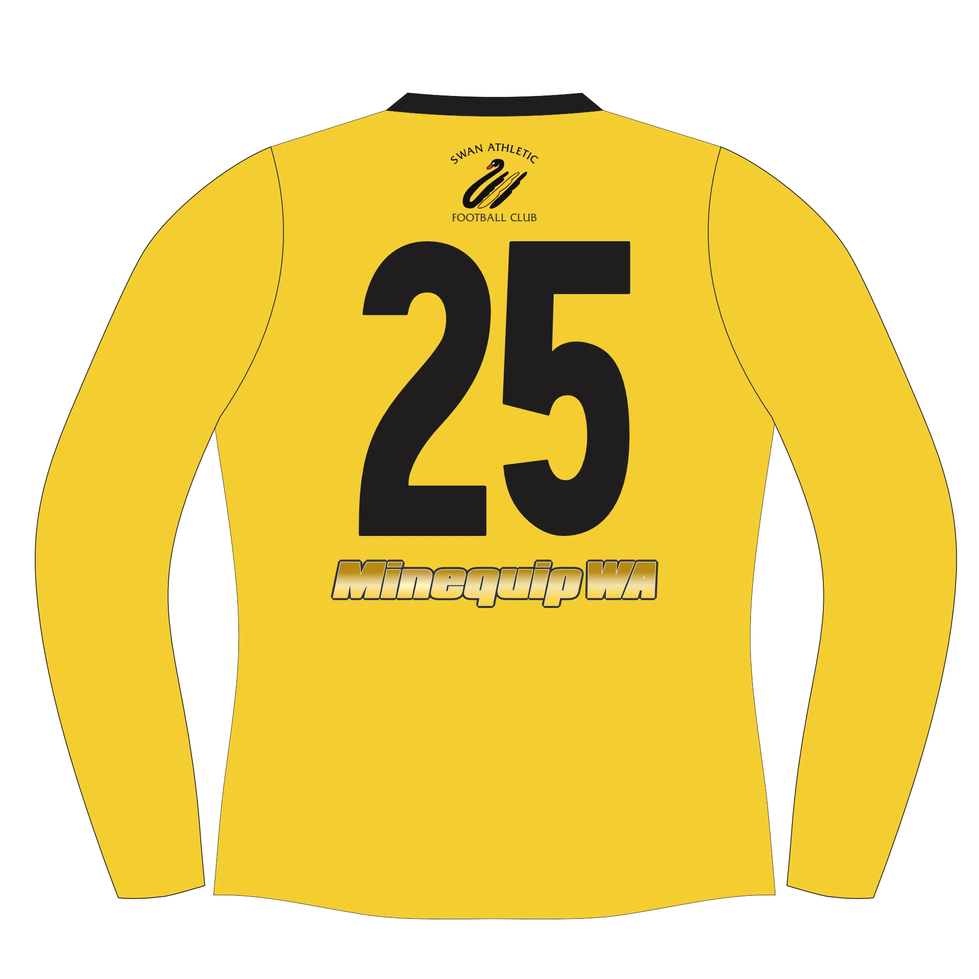 PFL25 Swan Athletic FC | NB Mens League Long Sleeve Guernsey - Image 2