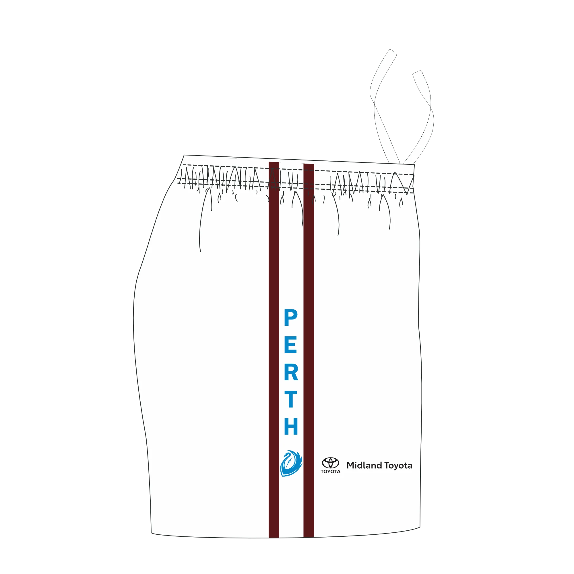 PFL25 Swan View FC | BA Colts Away shorts - Image 3