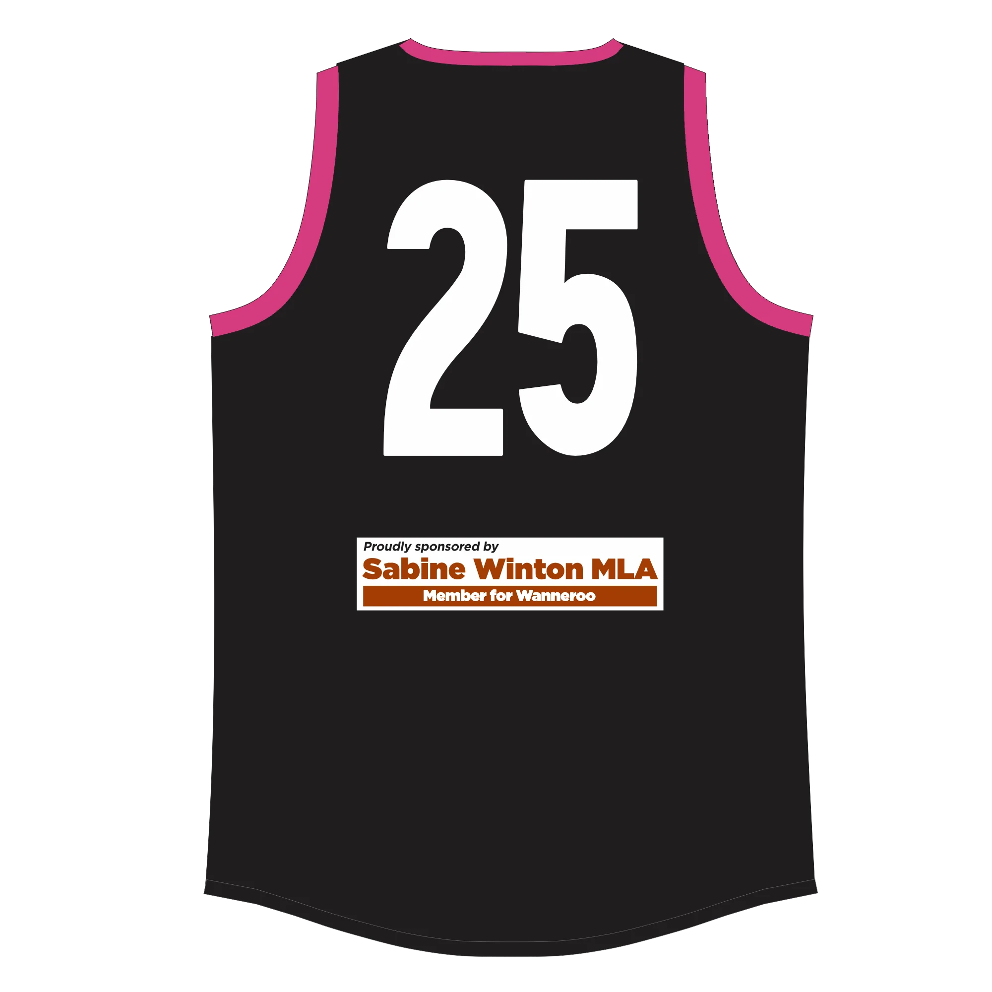 PFL25 Wanneroo FC | NB Womens Reversible Guernsey - Image 2