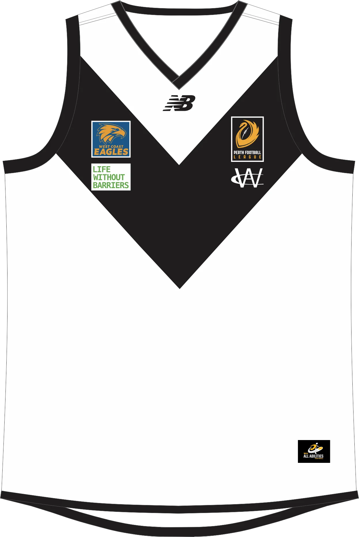 PFL25 Wembley FC | NB Mens Integrated Reversible Guernsey - Image 3