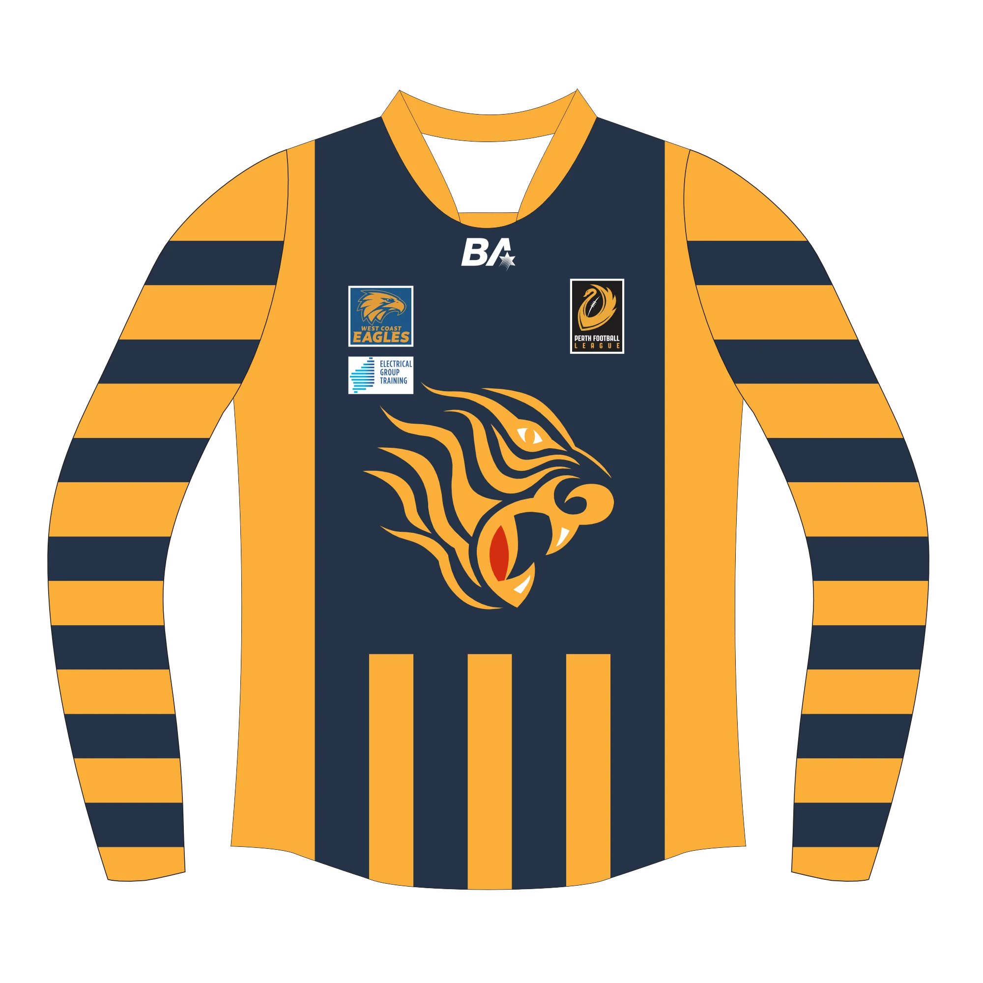 PFL25 West Coast FC | BA Colts Long Sleeve Guernsey