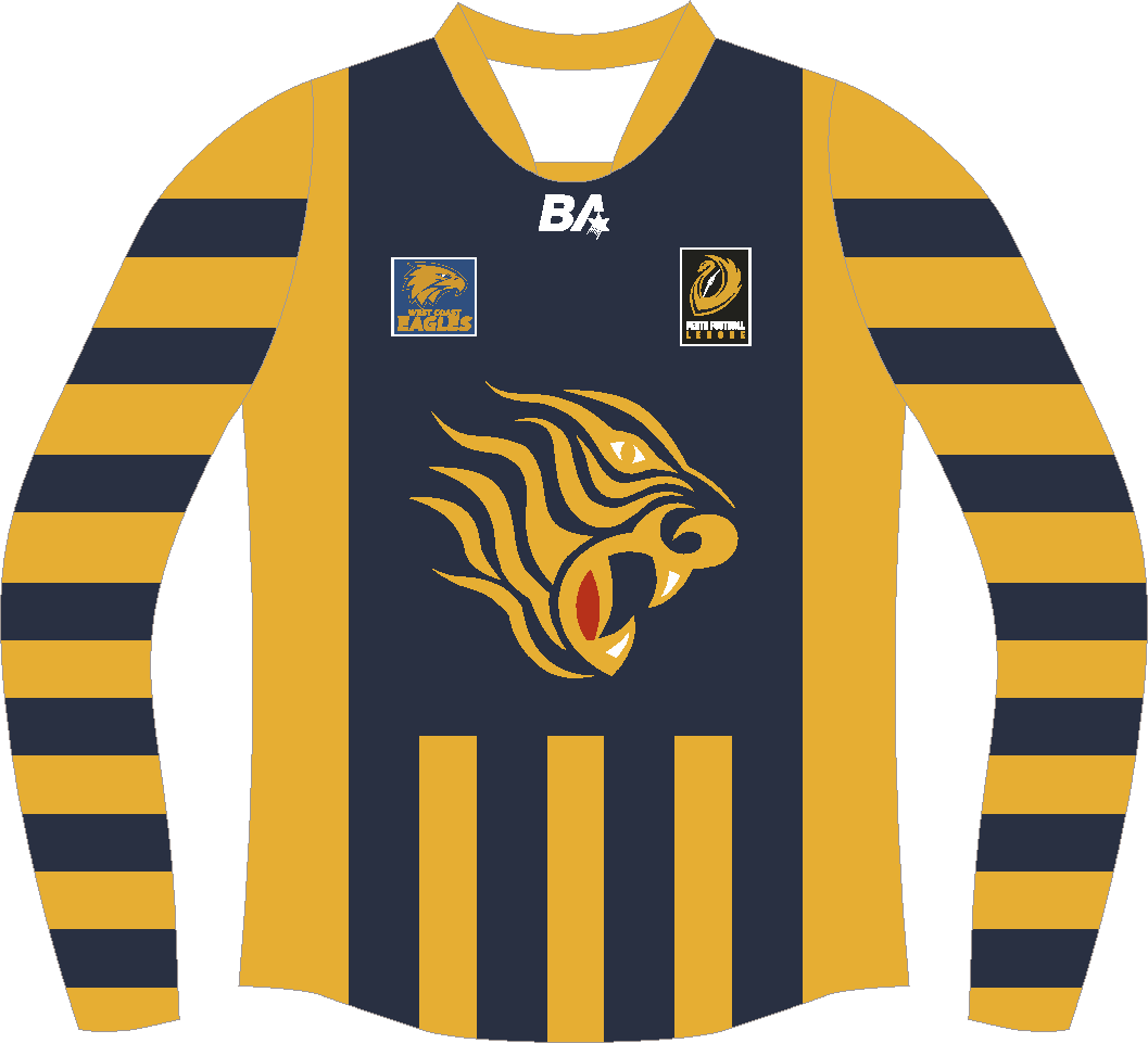 PFL25 West Coast FC | BA Mens League Long Sleeve Guernsey