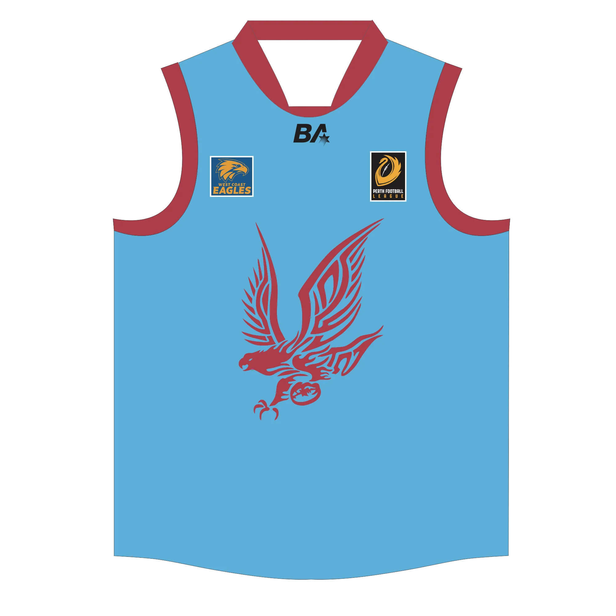 PFL25 Yanchep FC | BA Mens Blue Guernsey LOCAL