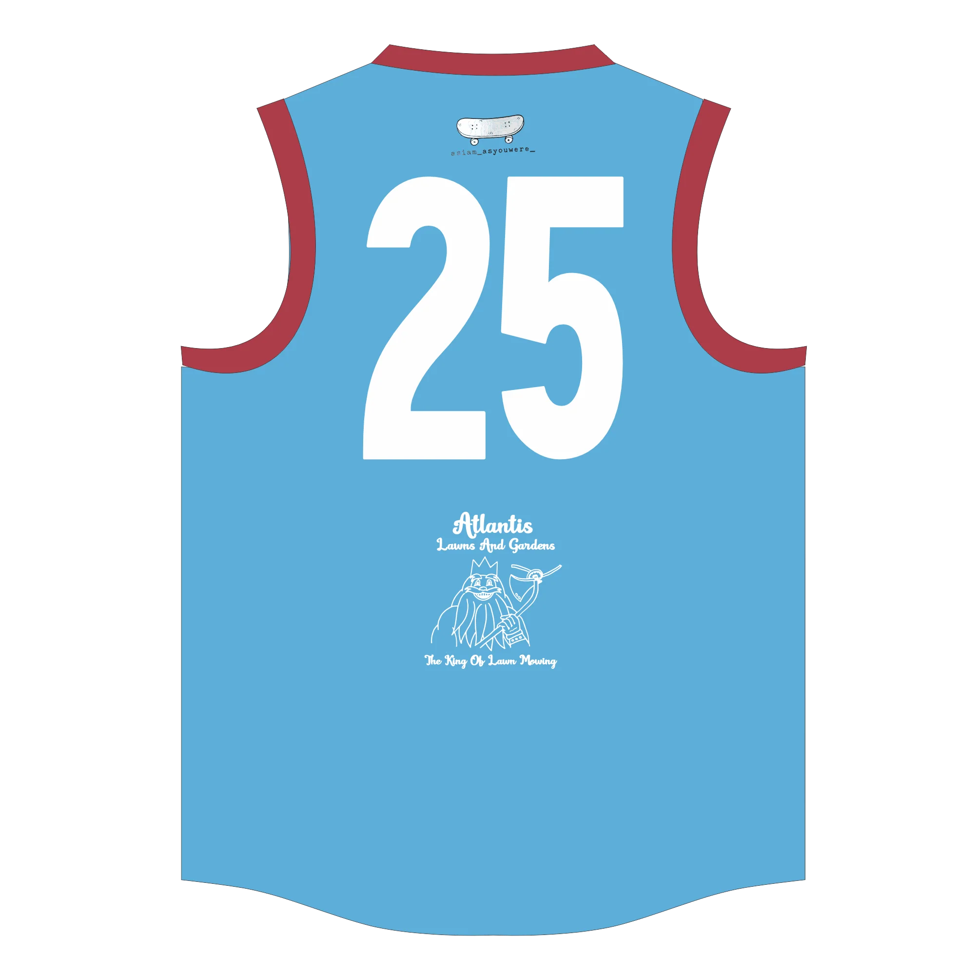 PFL25 Yanchep FC | BA Mens Blue Guernsey LOCAL - Image 2