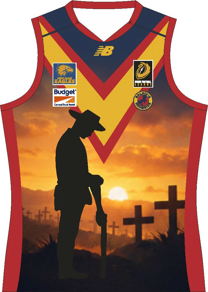 PFL26 Baldivis FC | NB C5 Mens Anzac guernseys