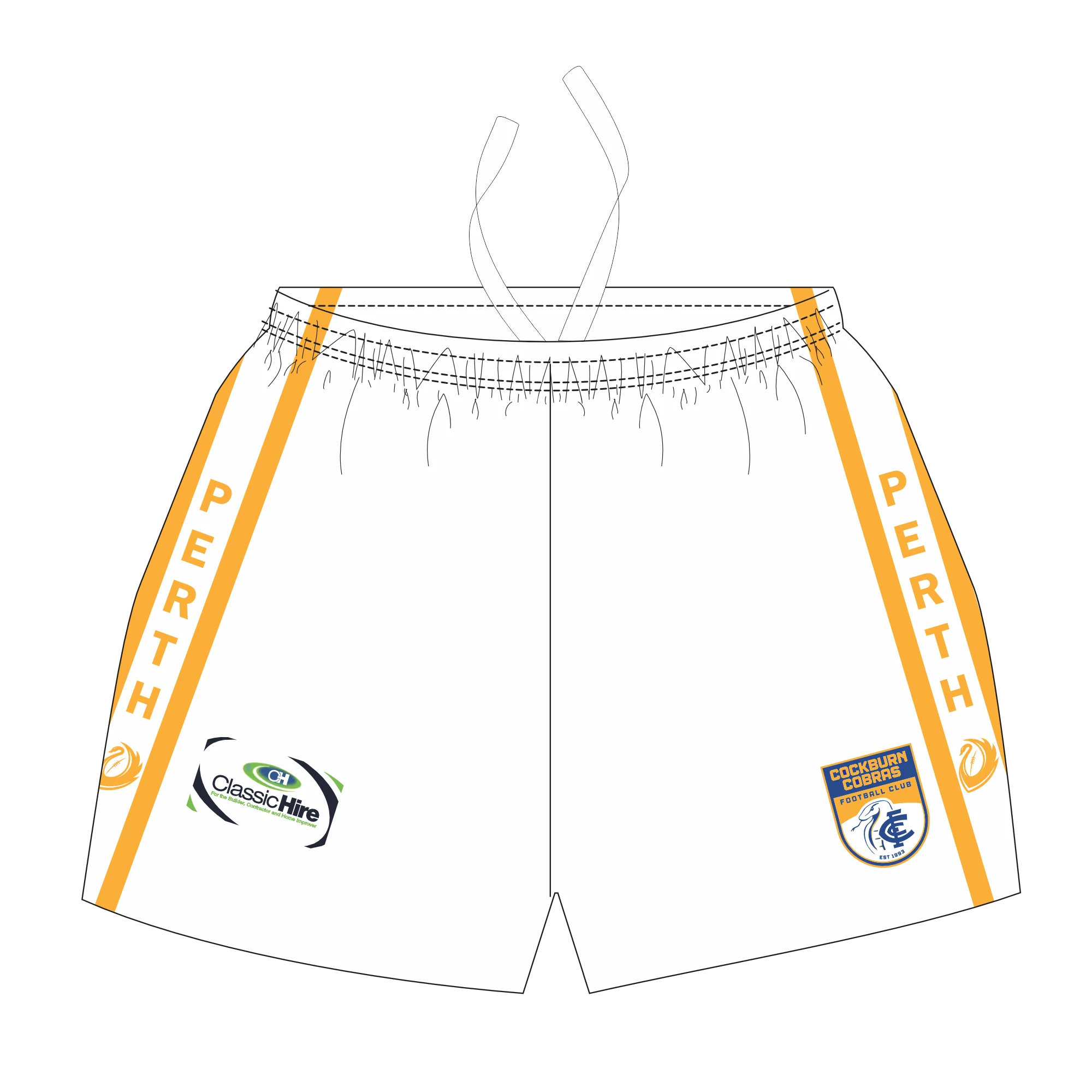 PFL26 Cockburn Cobras FC | BA Mens Away shorts