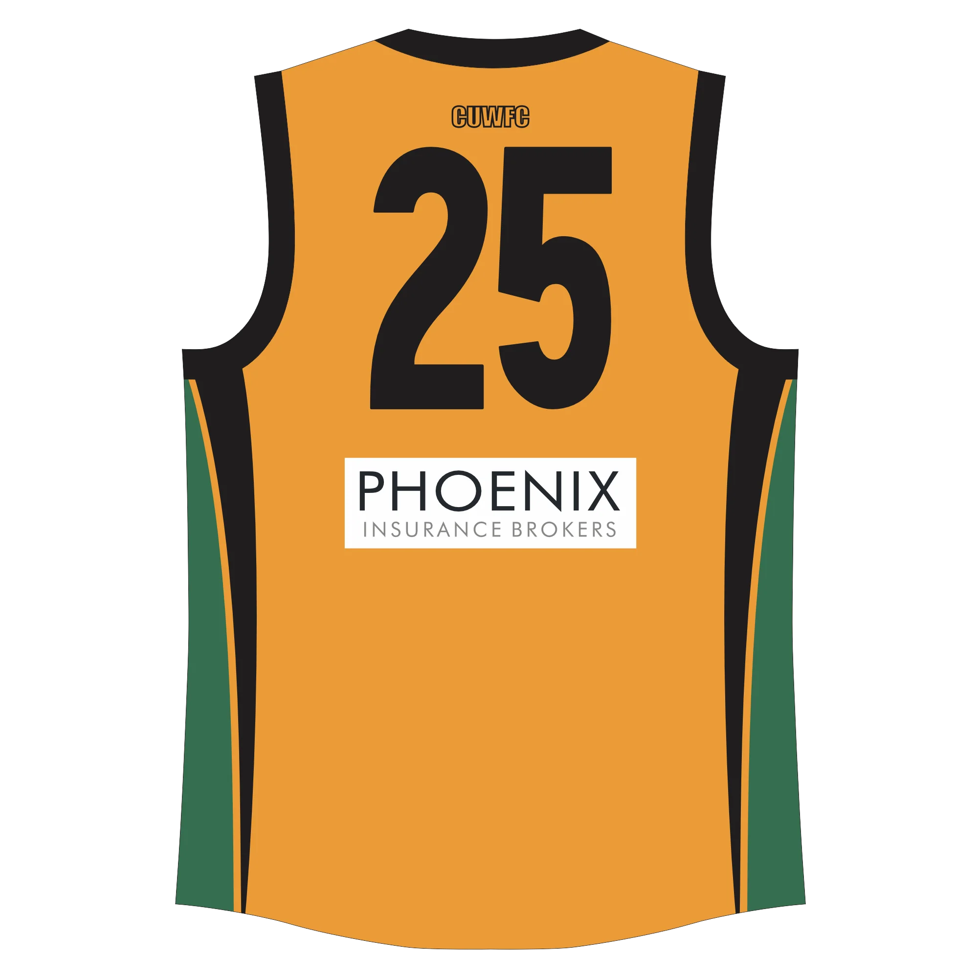 PFL26 Curtin Wesley FC | BA League Reversible Guernsey - Image 2