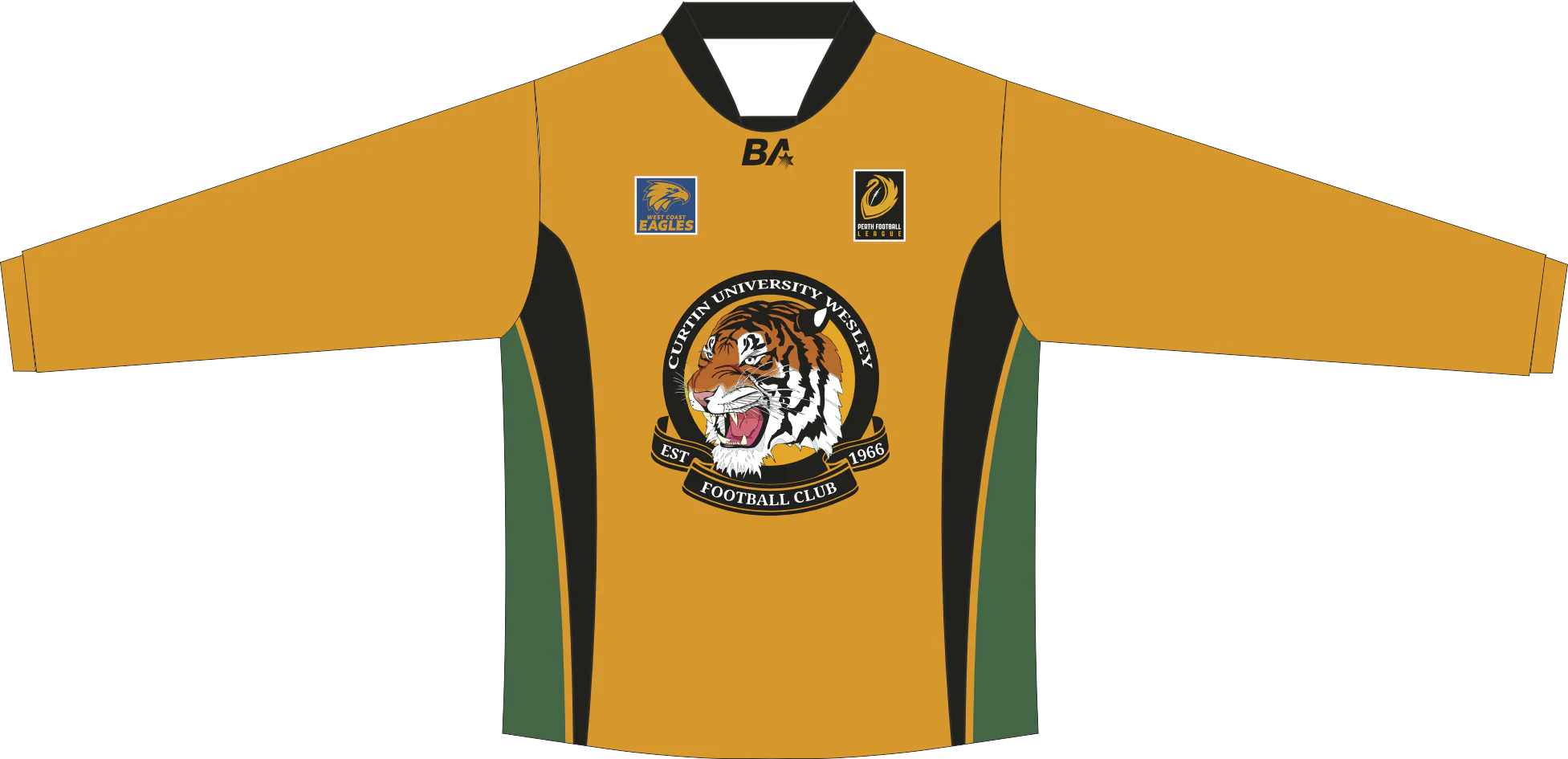 PFL26 Curtin Wesley FC | BA Senior Mens LS Guernsey LOCAL