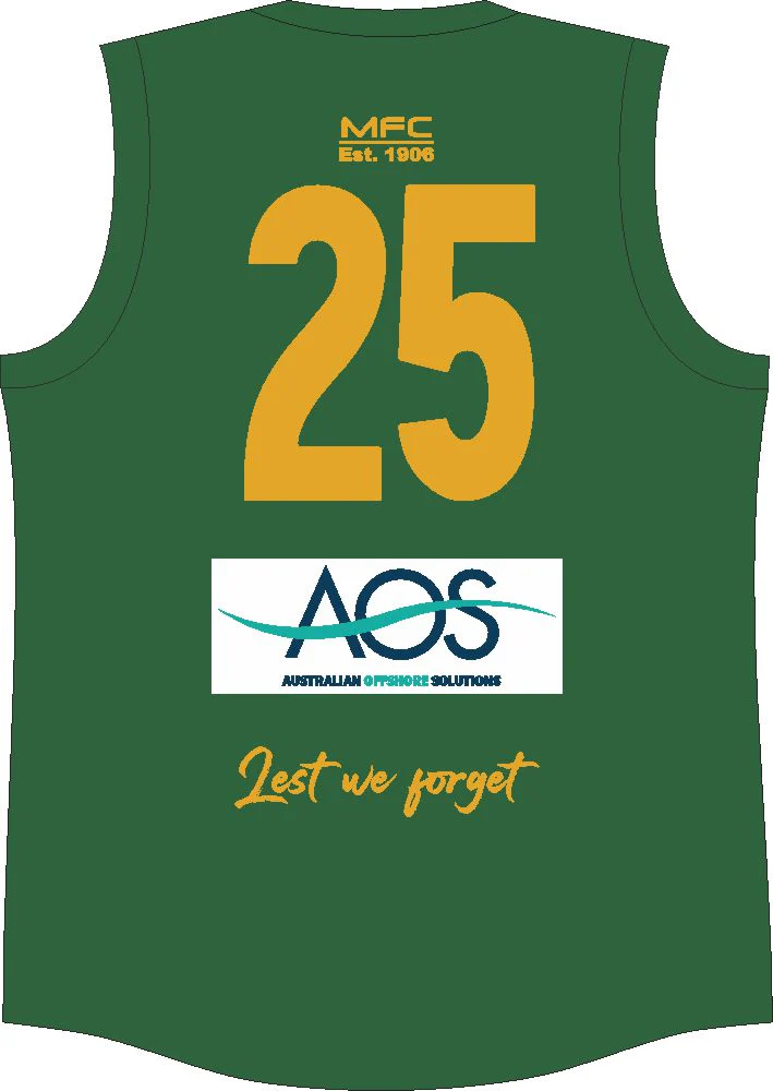 PFL26 Melville FC | BA Mens Anzac Guernsey - Image 2