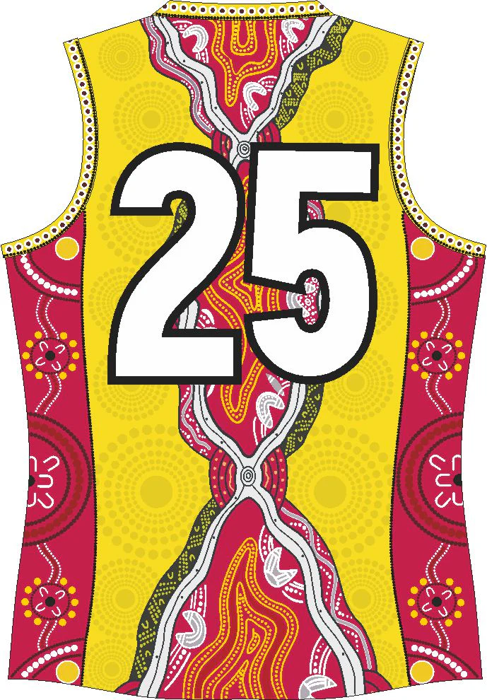 PFL26 North Beach FC | NB Colts Indigenous Guernsey - Image 2