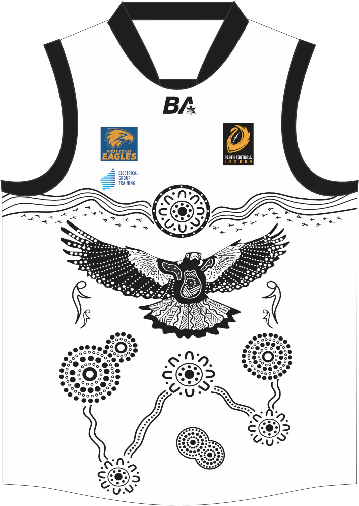 PFL26 North Mandurah FC | BA Colts Indigenous Guernsey LOCAL