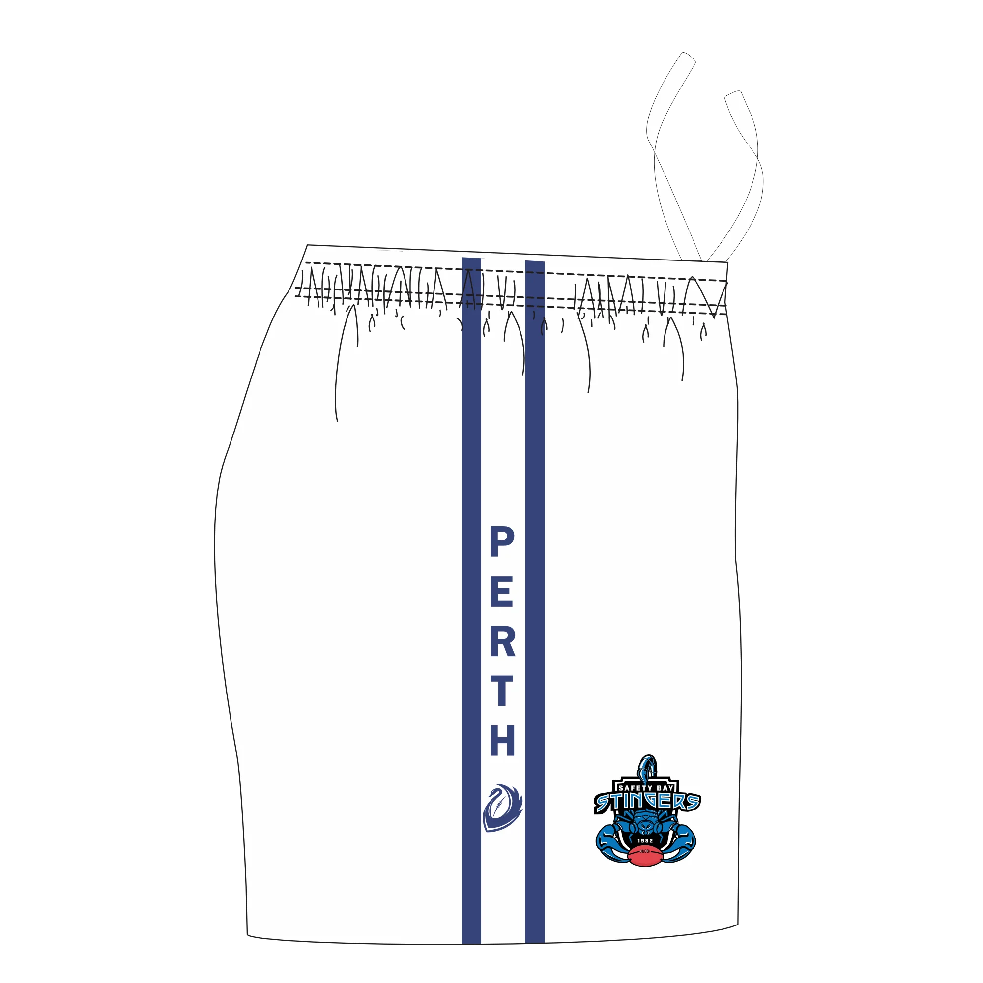 PFL26 Safety Bay FC | BA Mens Away Shorts - Image 3