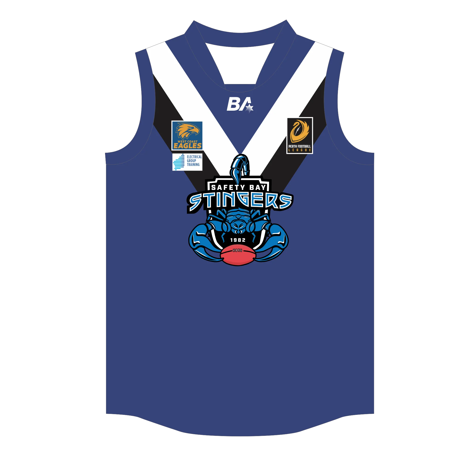 PFL26 Safety Bay FC | BA Mens Colts Home Guernsey