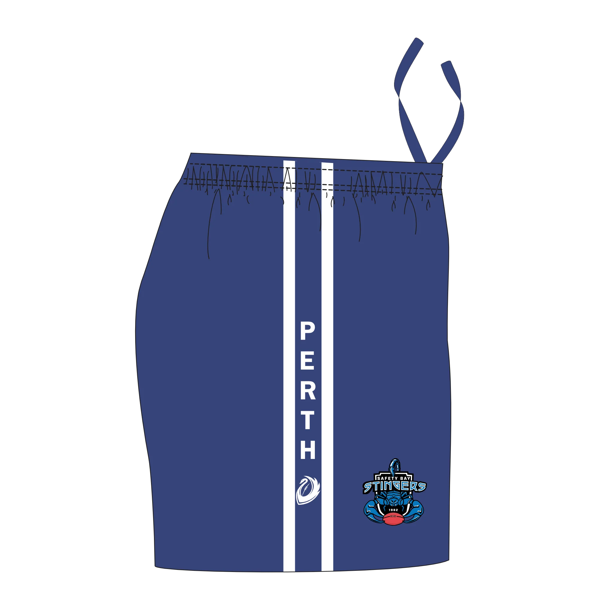 PFL26 Safety Bay FC | BA Mens Home Shorts - Image 3