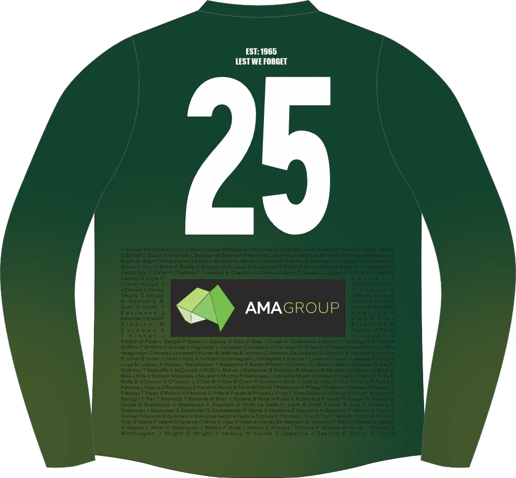 PFL26 Swan Valley FC | Womens Anzac LS Guernsey - Image 2