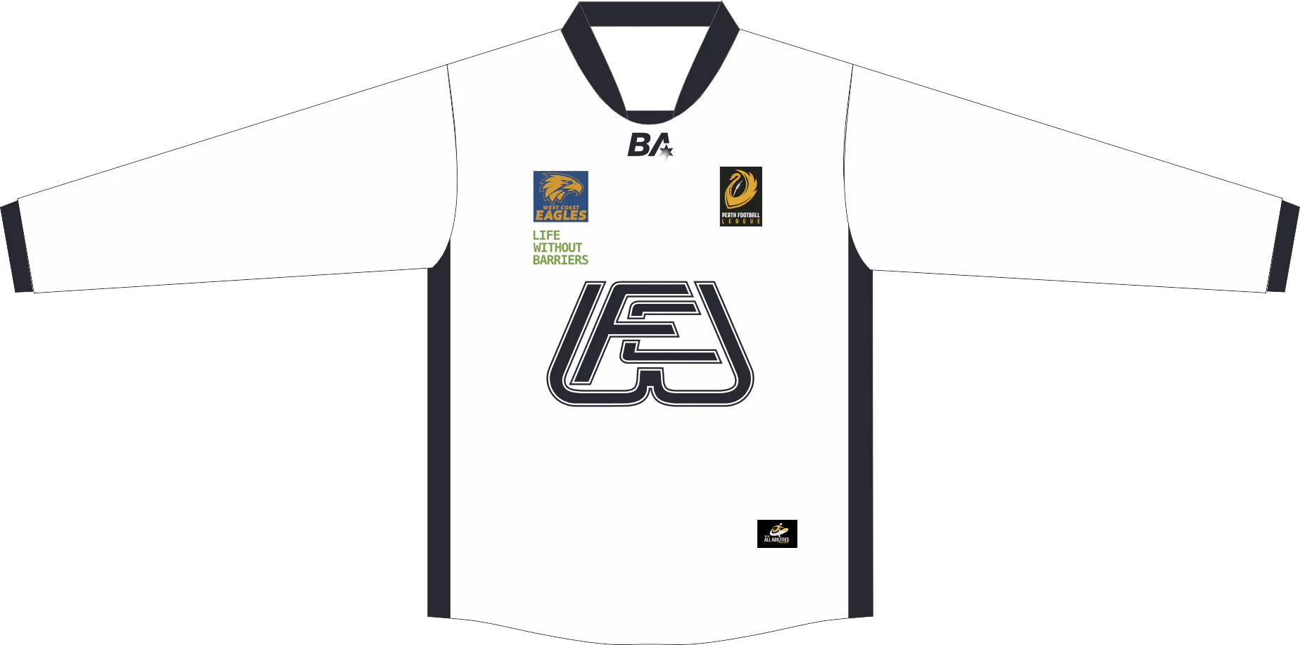 PFL26 Willetton FC | BA Mens Integrated Away LS Guernsey LOCAL