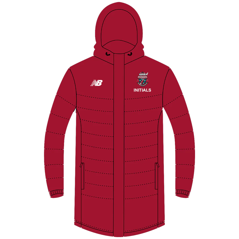 Playford Patriots Soccer Club | PRE-ORDER | New Balance Manager Jacket - Unisex