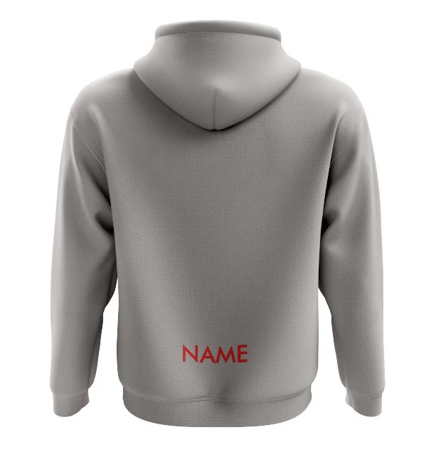 Plympton Bulldogs FC | Hoodie - Grey - Image 2