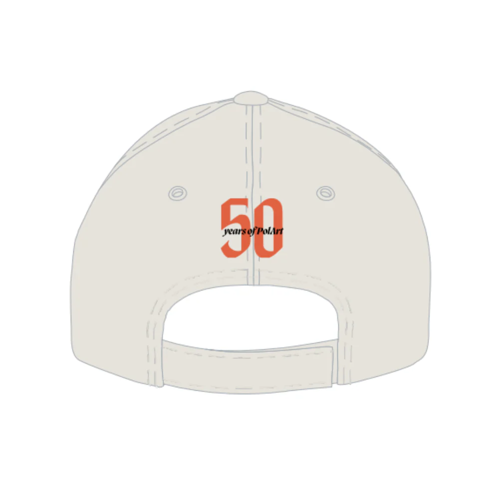 Polart Festival | PRE-ORDER | Heavy Brushed Cotton Cap - Natural - Image 2