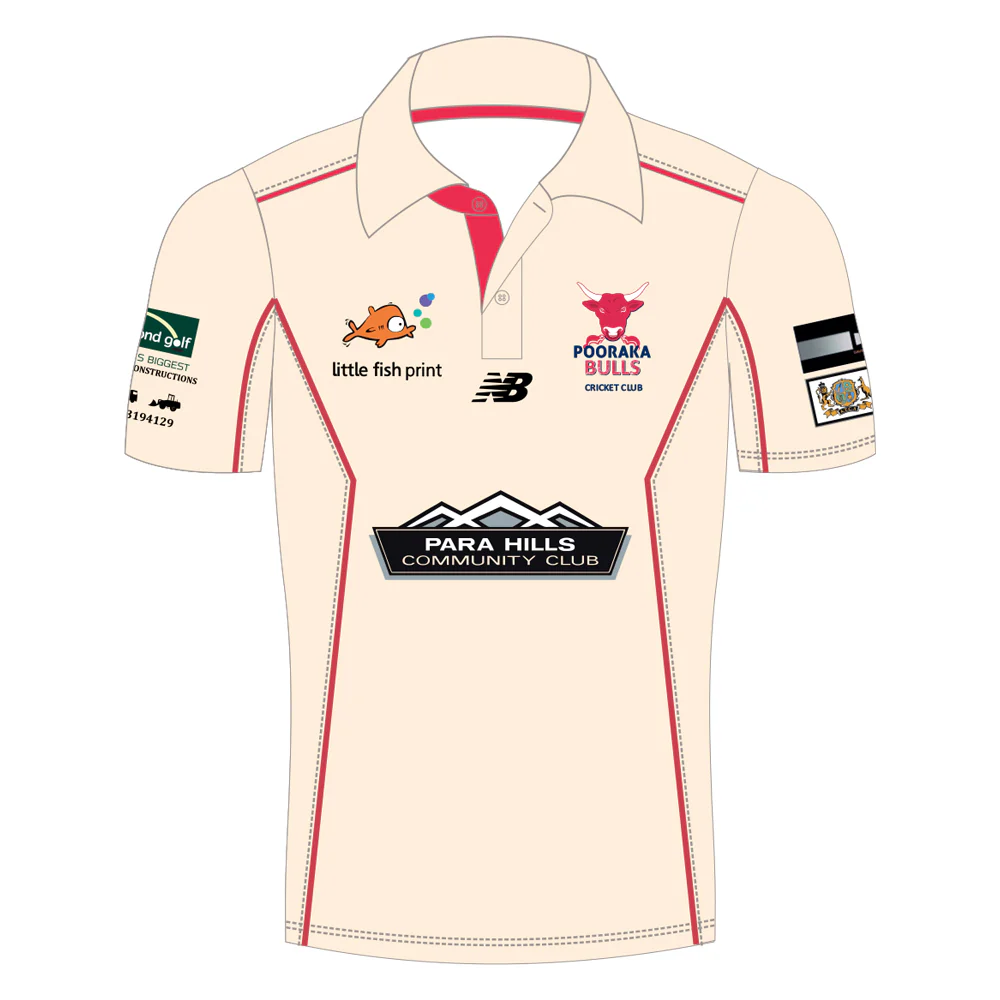 Pooraka Cricket Club | PRE-ORDER | New Balance Senior Playing Polo - Short Sleeve - Unisex