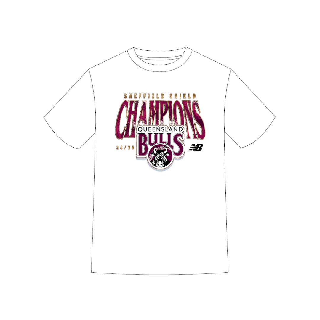 Queensland CC | PRE-ORDER | Shield Champions Tee