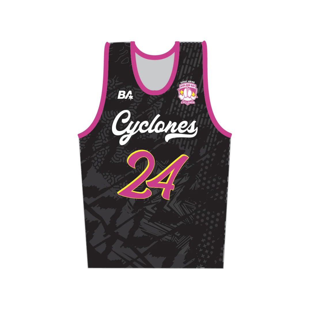 Redlands Bay Cyclones RUC | PRE-ORDER | Basketball Style Singlet