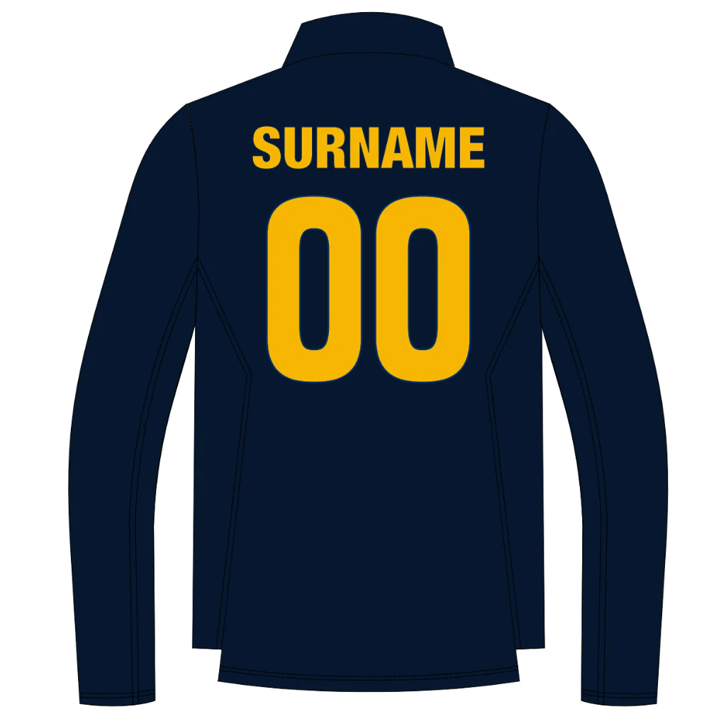 Ringwood Cricket Club | PRE-ORDER | Women's Navy Polo - Long Sleeve - Image 2