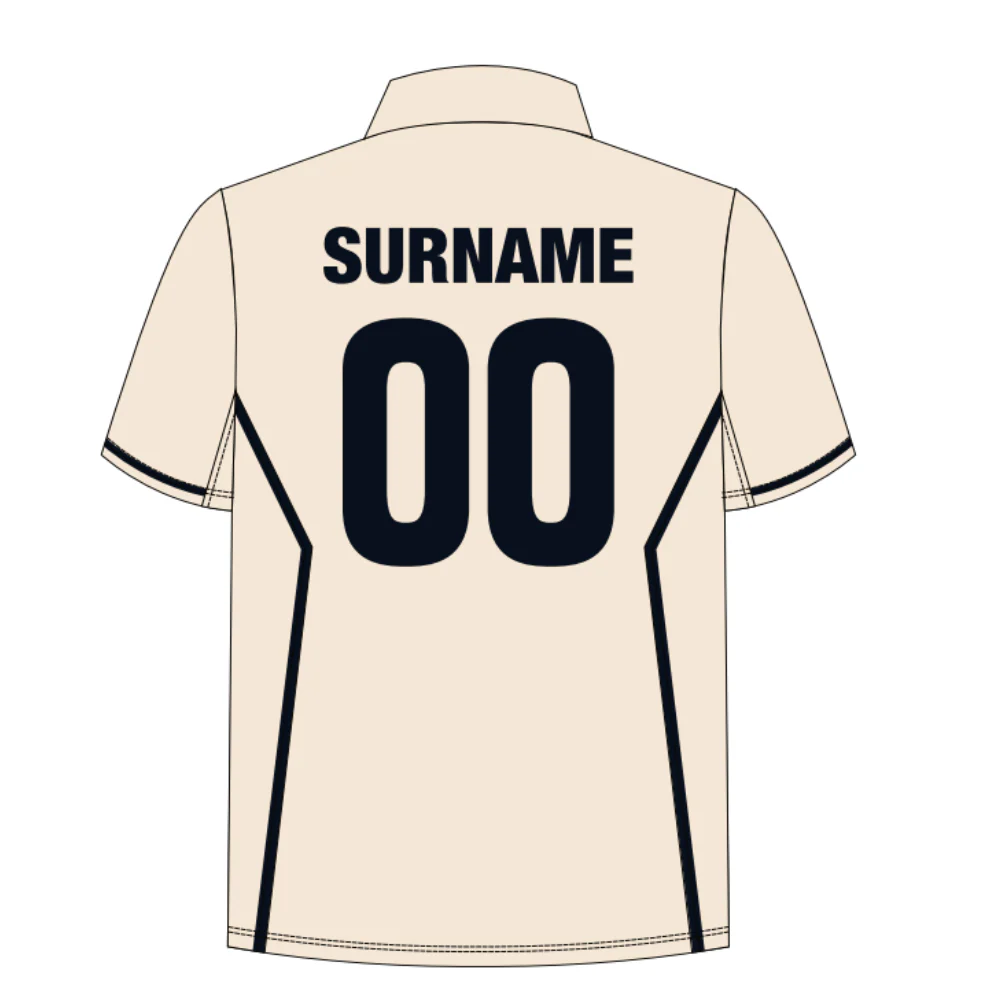Ringwood Cricket Club | PRE-ORDER | Unisex Cream Polo - First Grade - Short Sleeve - Image 2