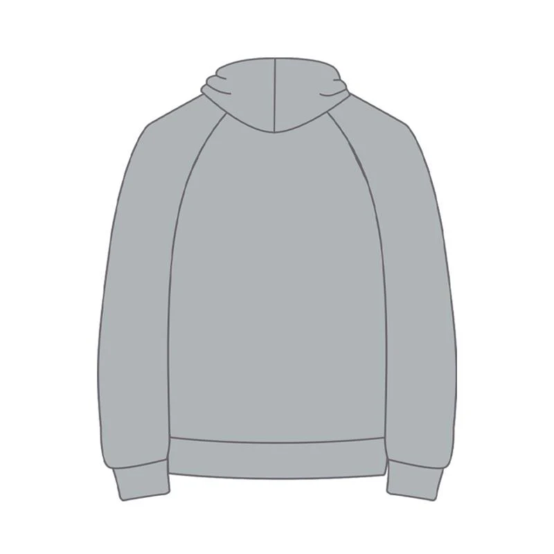 Rostrevor Old Collegians CC | PRE-ORDER | Lifestyle Hoodie - Grey - Image 2