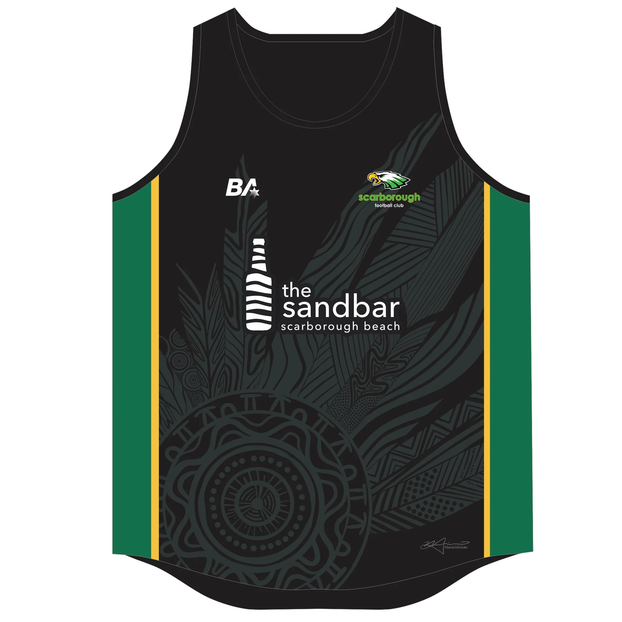 PFL24 Scarborough FC | BA Womens Training Singlet