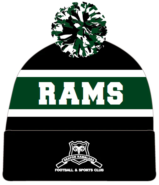 Seaton Ramblers FC | PRE-ORDER | Pom Pom Beanie