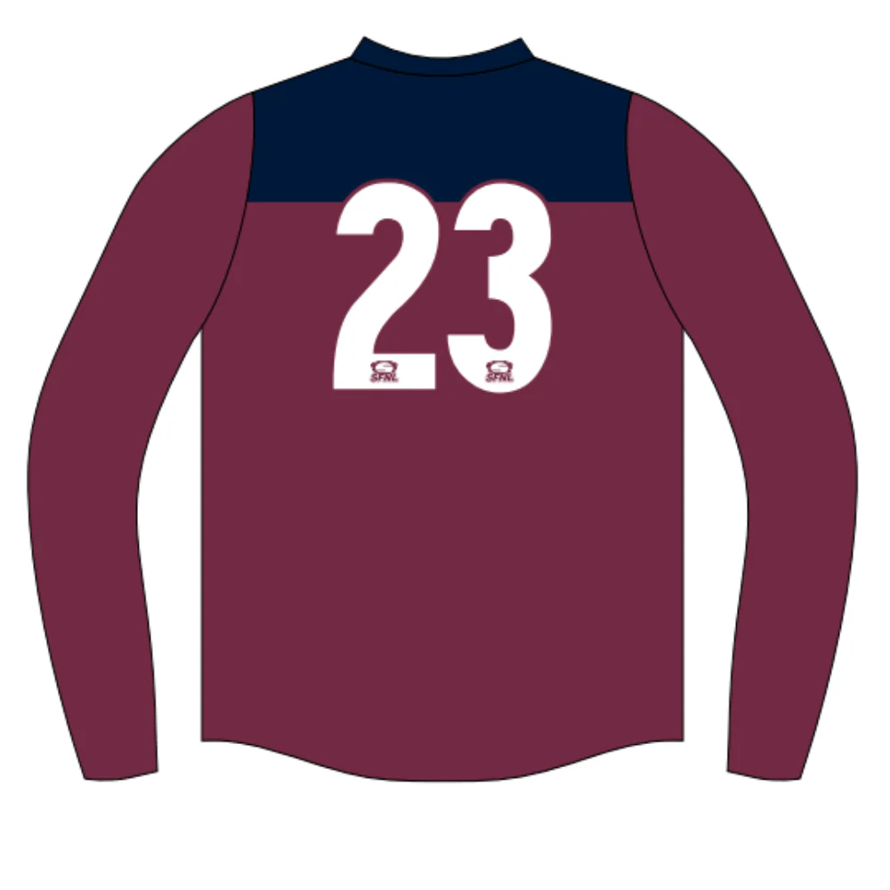 SFNL Carrum Patterson Lakes FNC | BA Guernsey - Long Sleeve - Image 2