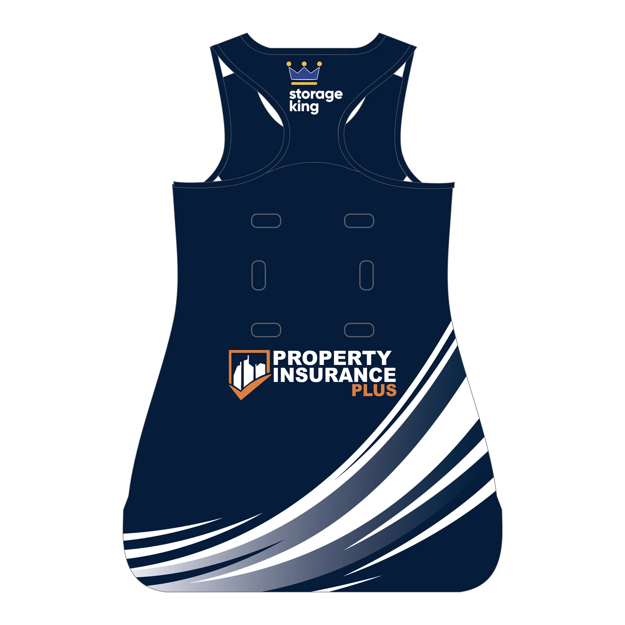 SFNL Dandenong West FNC | NB Netball Dress - Image 2
