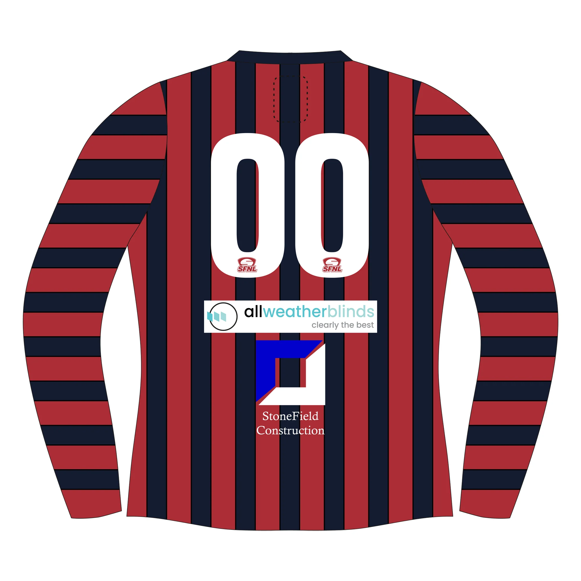 SFNL East Malvern FC | NB Guernsey Long Sleeve - Style 1 - Image 2