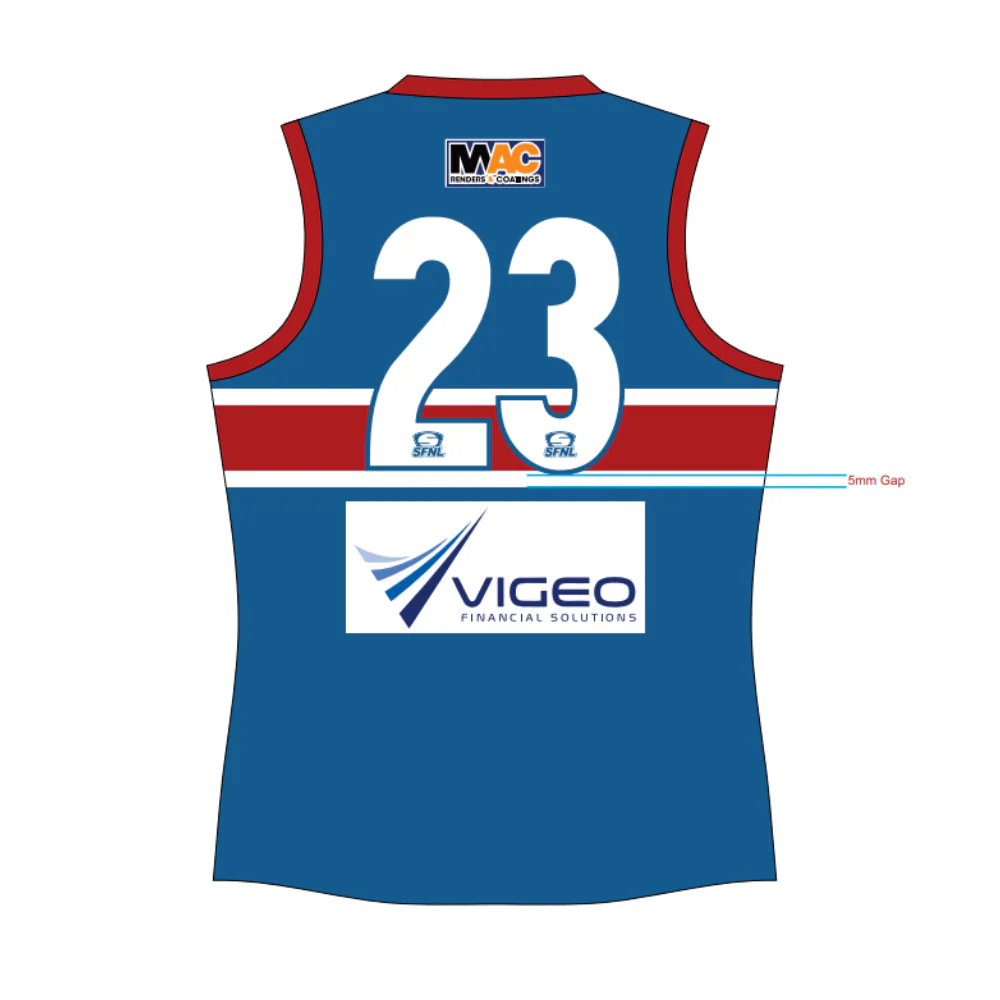SFNL Keysborough FC | 2025 NB Elite Guernsey - Sleeveless - Image 2