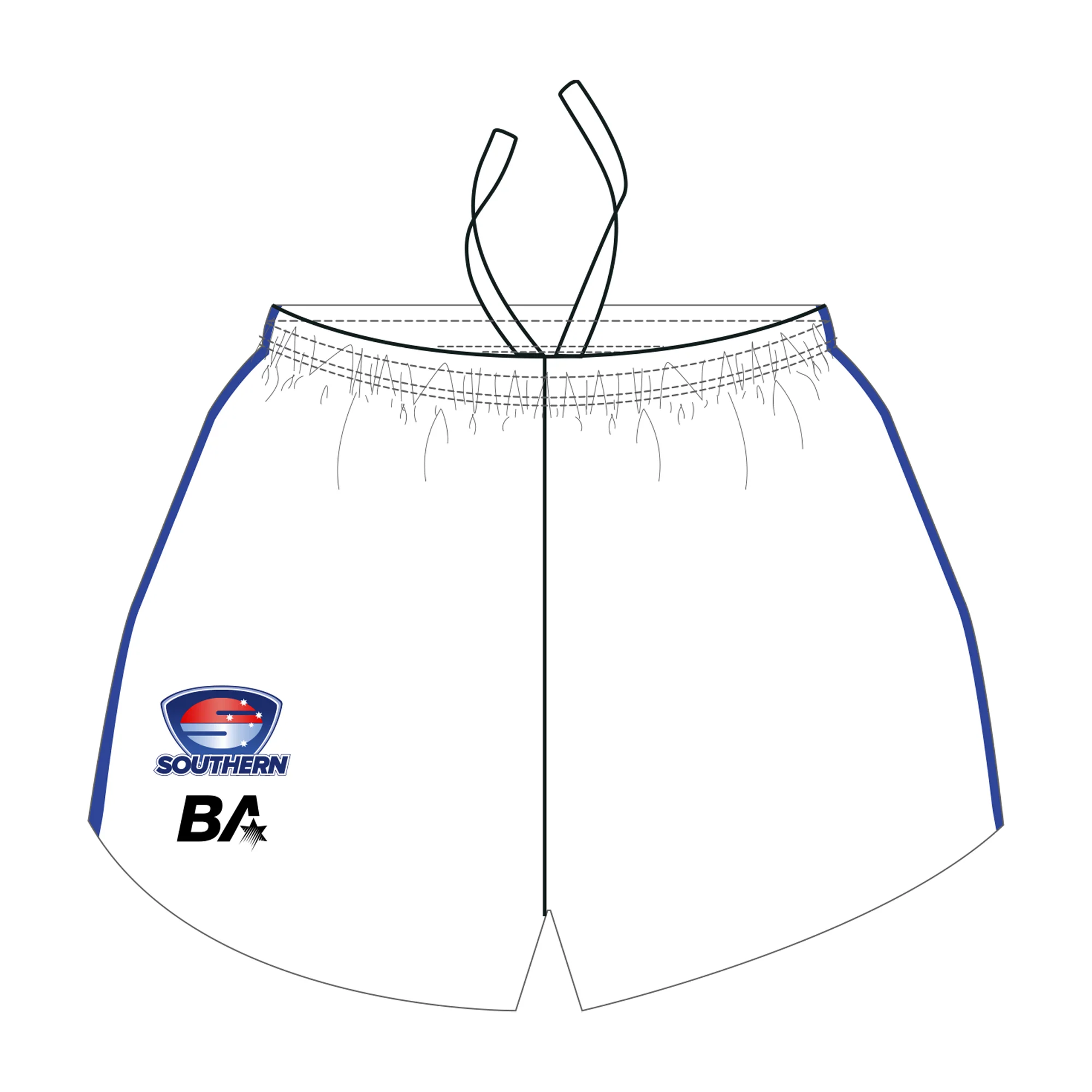 SFNL Moorabbin Kangaroos FC | BA Away Shorts