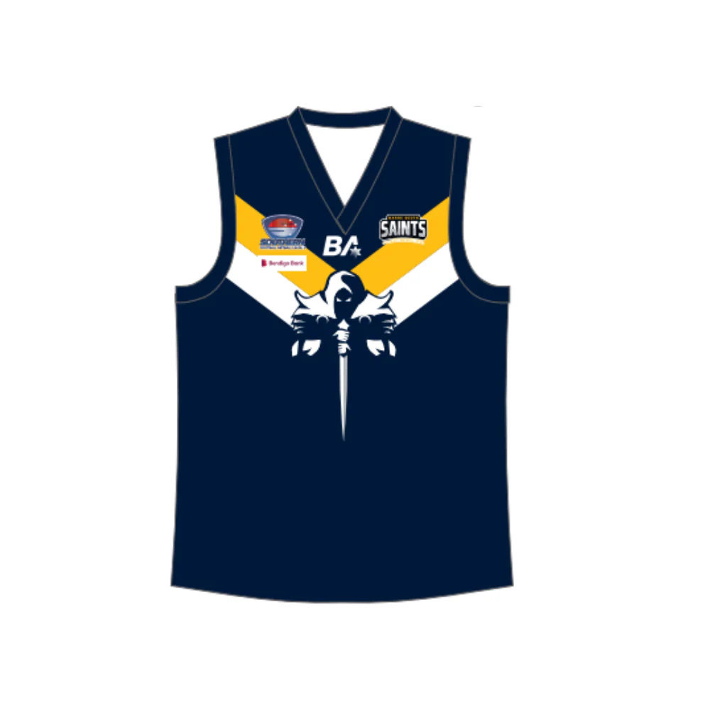 SFNL Narre South Saints FNC | BA Sleeveless Reversible Guernsey - Unisex