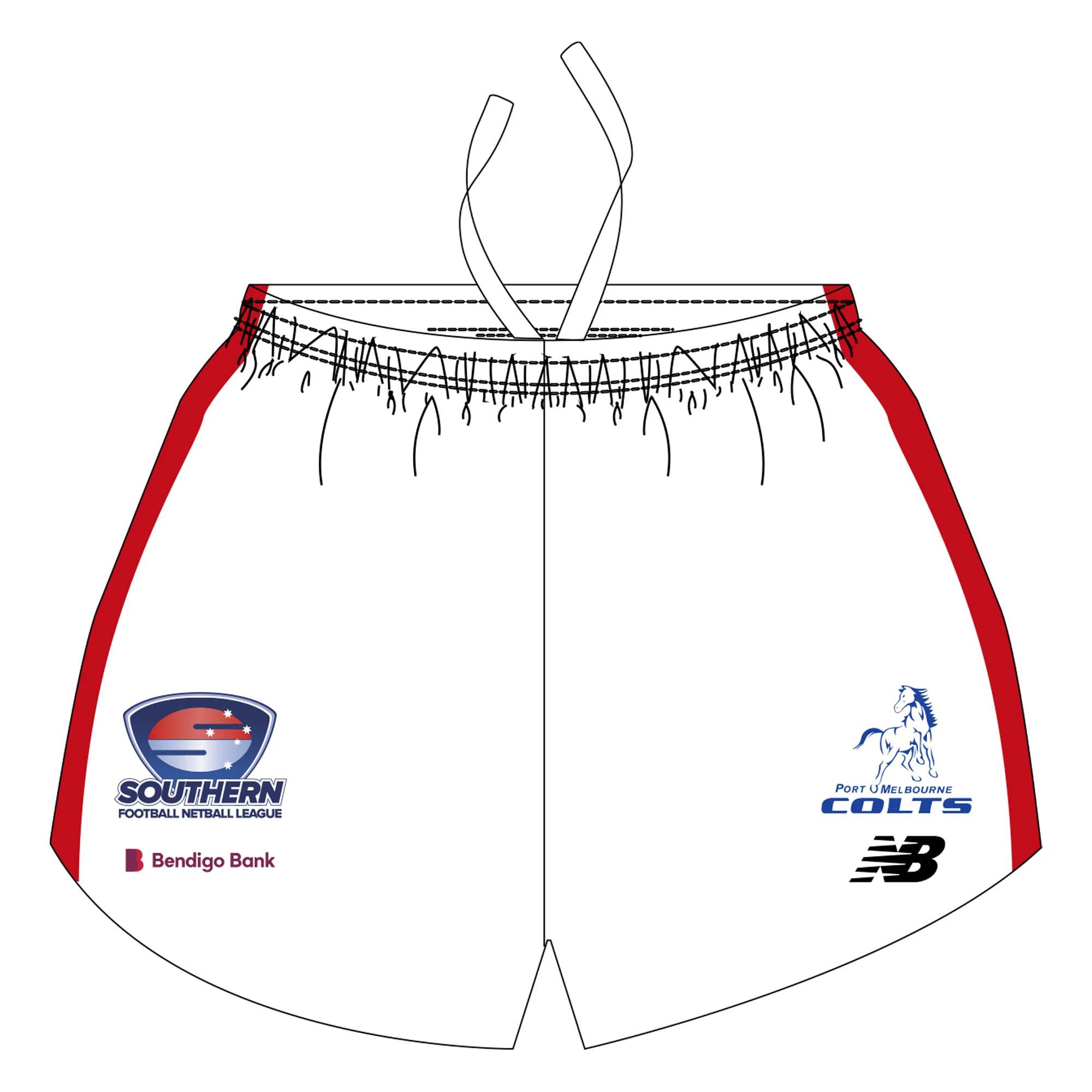 SFNL Port Melbourne Colts FNC | NB Away Shorts