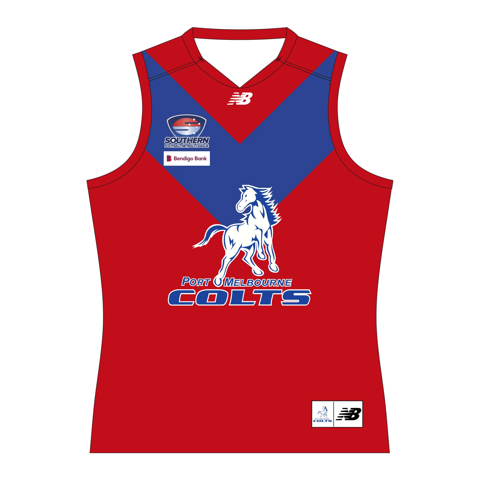 SFNL Port Melbourne Colts FNC | NB Guernsey - Sleeveless