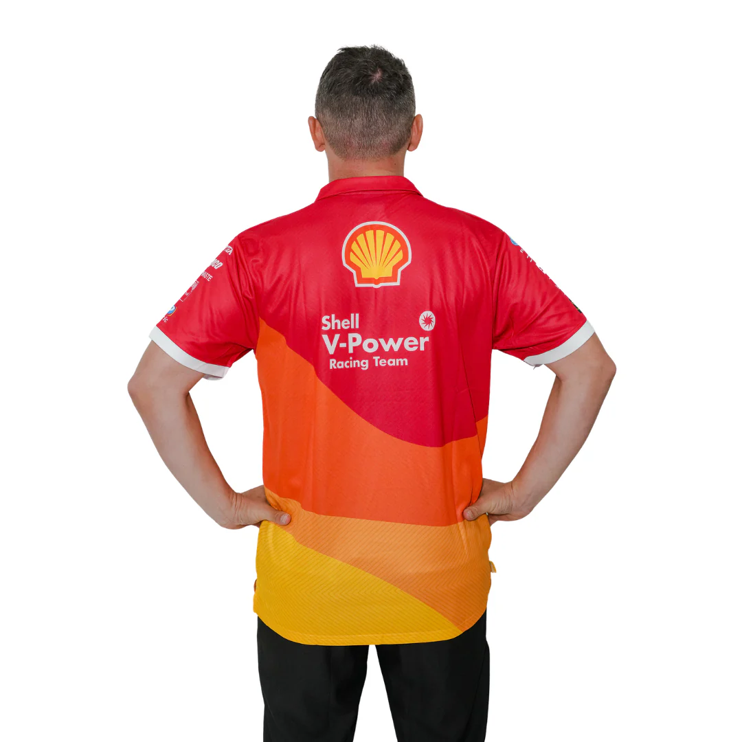 Shell V-Power Racing Team | Unisex RED TEAM POLO - Image 3