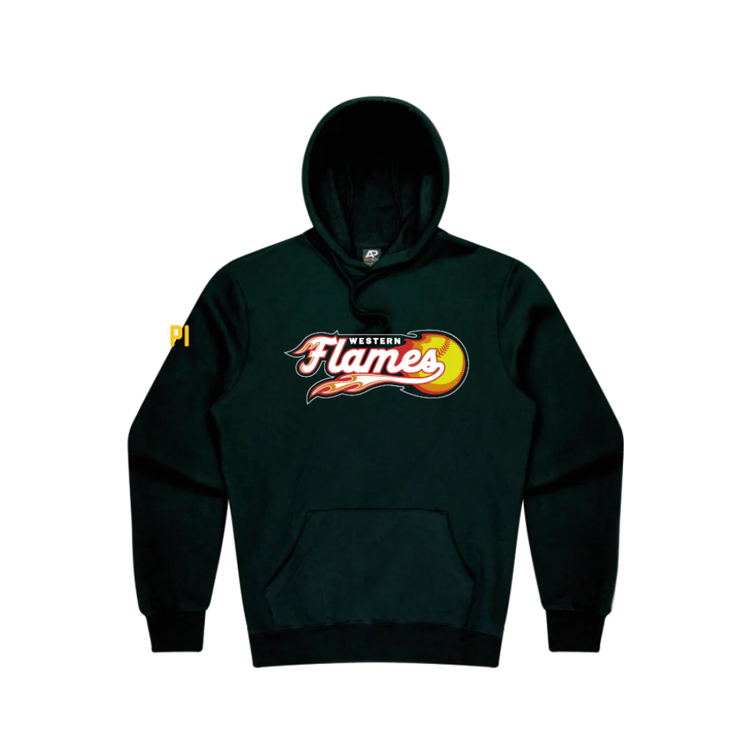Softball WA - Western Flames Apparel | PRE-ORDER |  Heavy Weight Hoodie