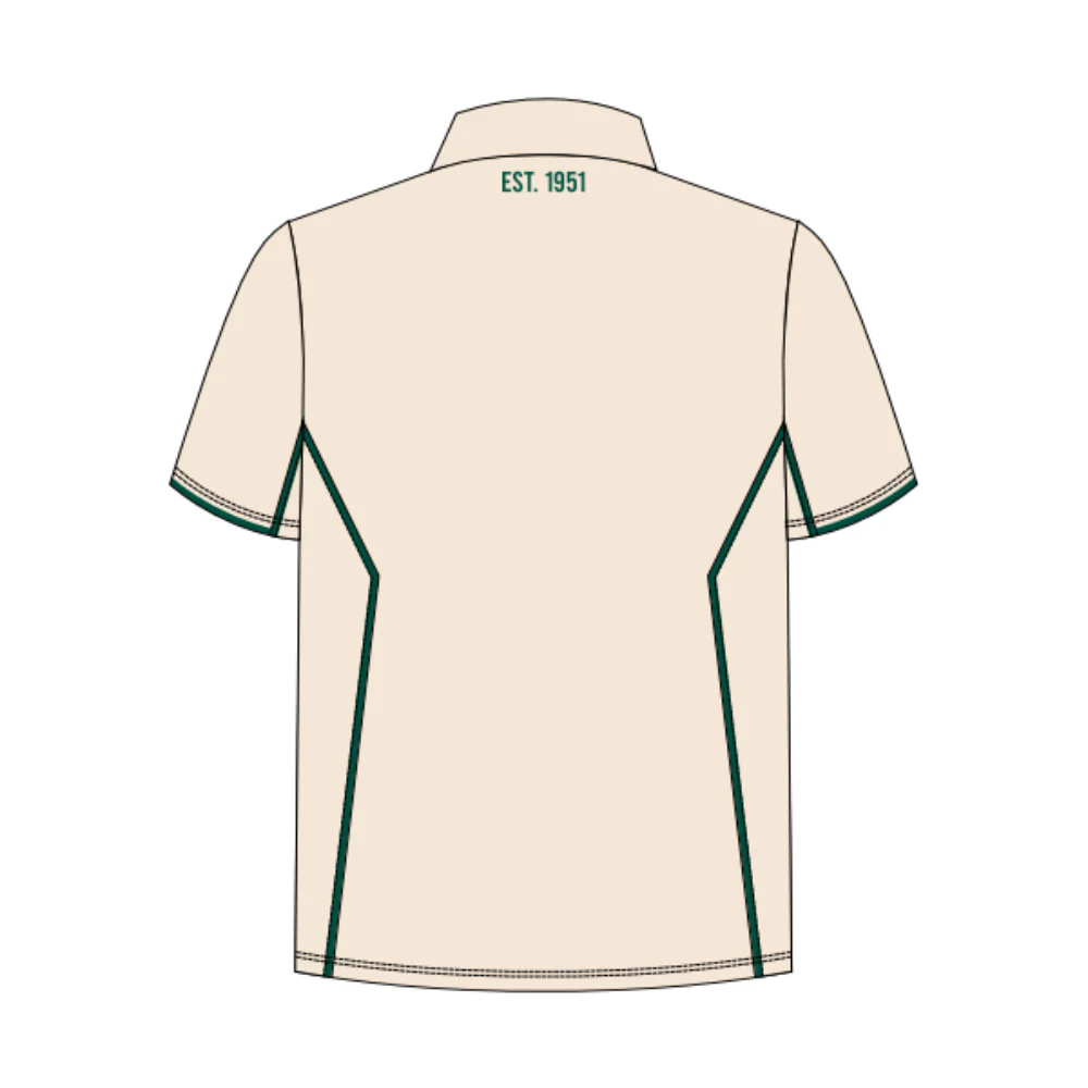 South Barwon CC | PRE-ORDER | Unisex Polo - Cream - Image 2